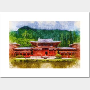 Japanese Temple / Most Beautiful Places on Earth Posters and Art